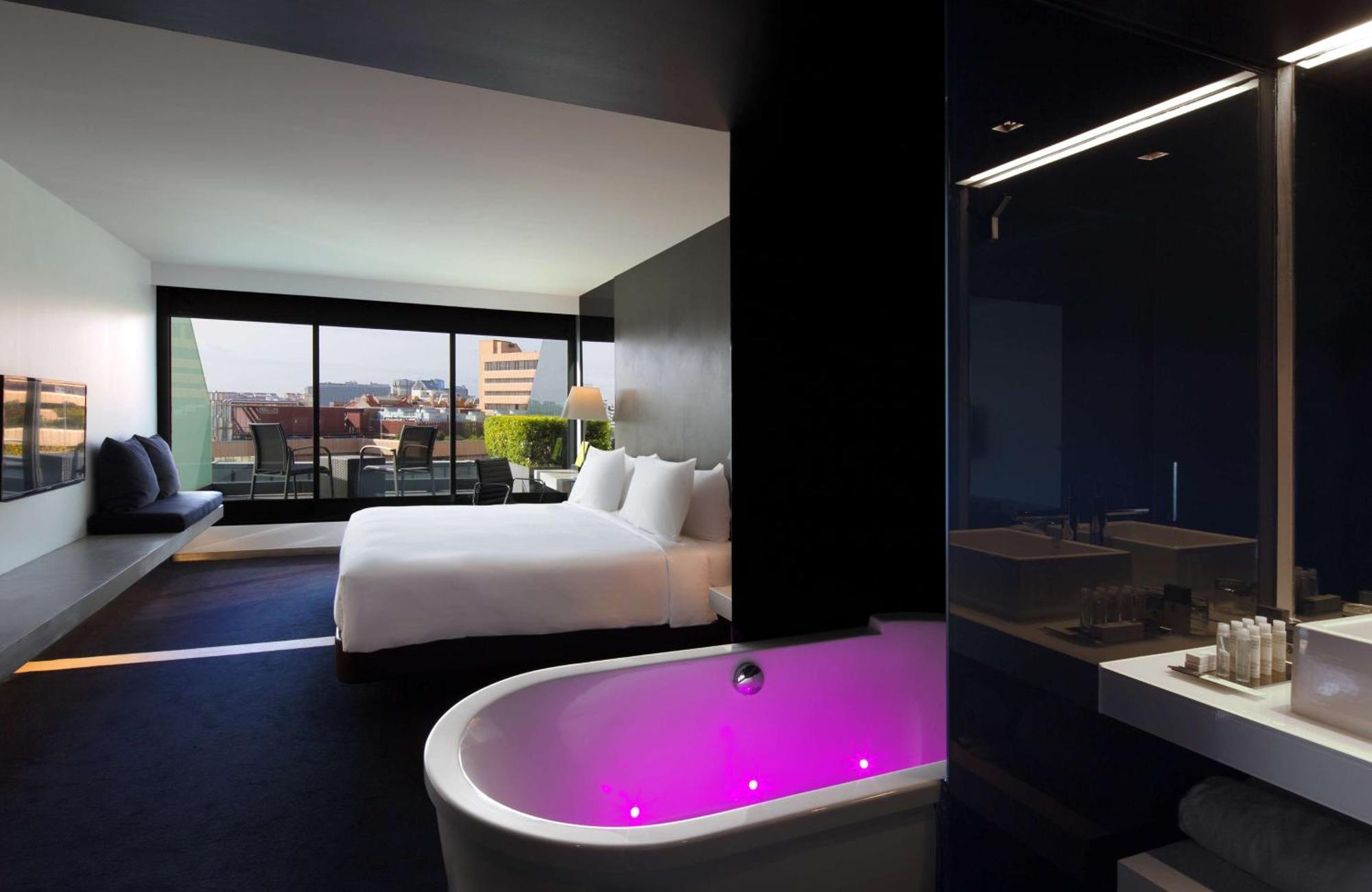 Hébergement Lit King-Size Premium avec Terrasse
